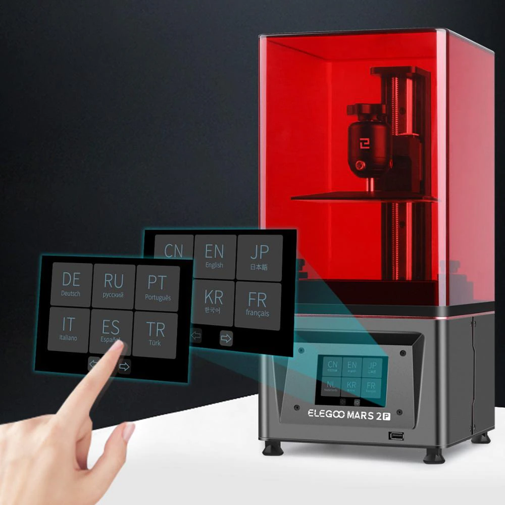 3D принтер "ELEGOO" с цветным сенсорным экраном